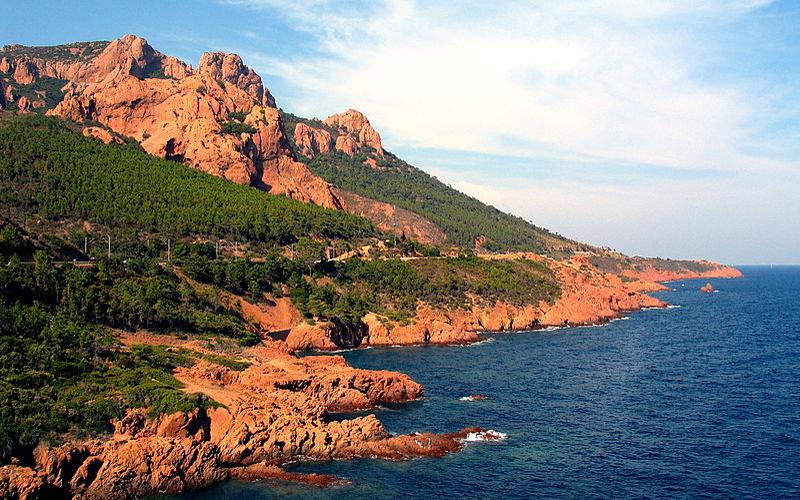 massif esterel saint-raphael